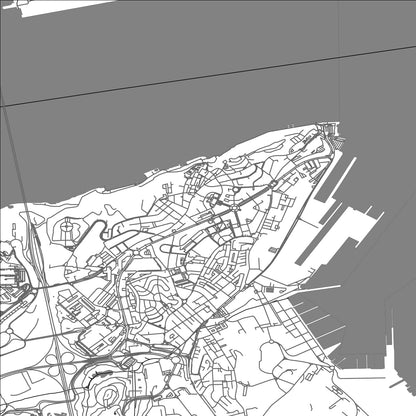 ROAD MAP OF ALMADA, PORTUGAL BY MAPBAKES