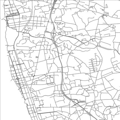 ROAD MAP OF ARCOZELO, PORTUGAL BY MAPBAKES