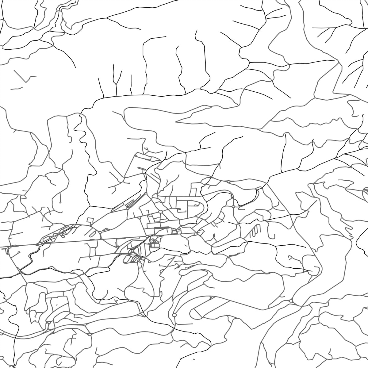 ROAD MAP OF AROUCA, PORTUGAL BY MAPBAKES