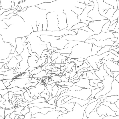 ROAD MAP OF AROUCA, PORTUGAL BY MAPBAKES