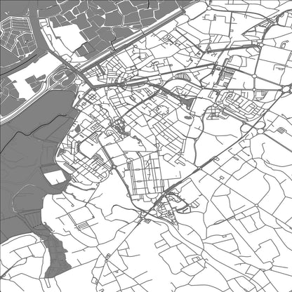 ROAD MAP OF AVEIRO, PORTUGAL BY MAPBAKES