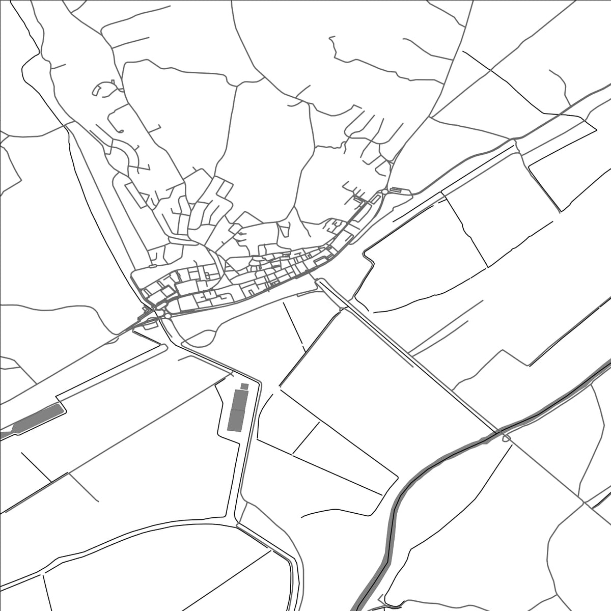ROAD MAP OF AZAMBUJA, PORTUGAL BY MAPBAKES