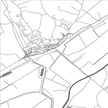 ROAD MAP OF AZAMBUJA, PORTUGAL BY MAPBAKES