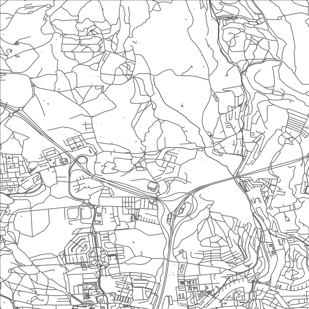 ROAD MAP OF BELAS, PORTUGAL BY MAPBAKES