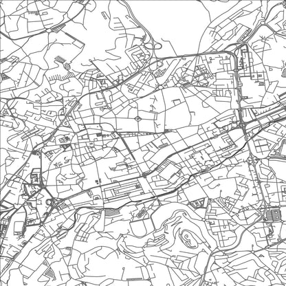 ROAD MAP OF BRAGA, PORTUGAL BY MAPBAKES