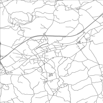 ROAD MAP OF CARREGAL DO SAL, PORTUGAL BY MAPBAKES