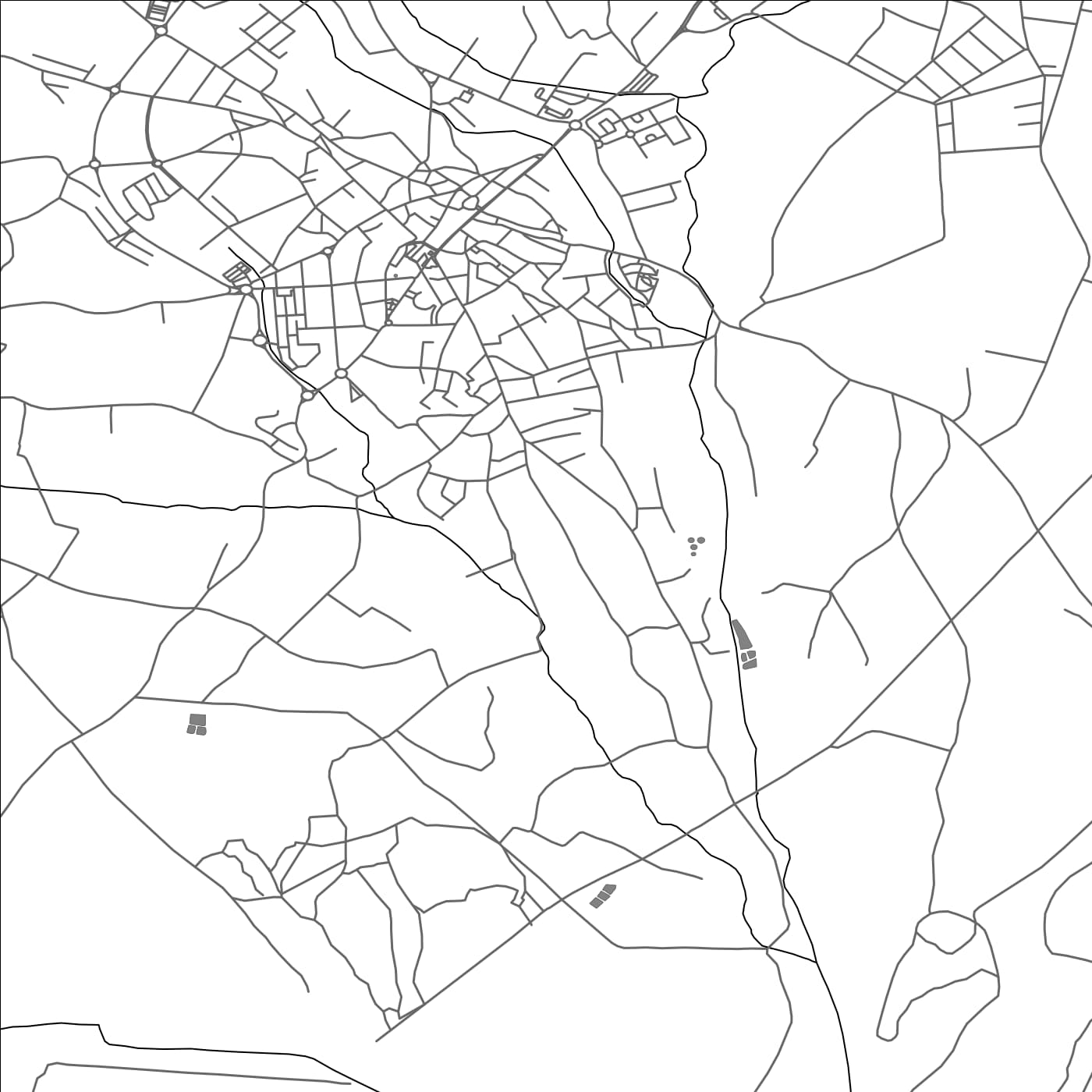 ROAD MAP OF CARTAXO, PORTUGAL BY MAPBAKES