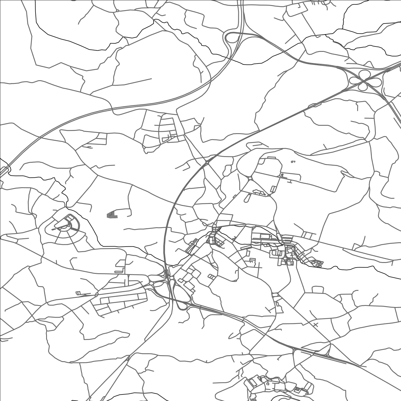 ROAD MAP OF CONDEIXA-A-NOVA, PORTUGAL BY MAPBAKES