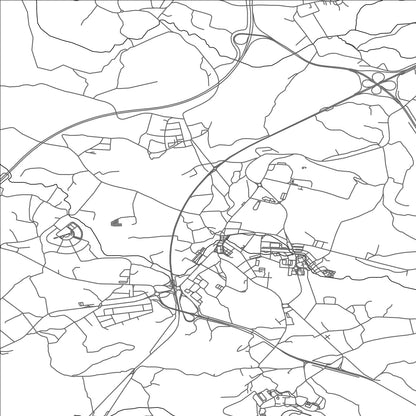 ROAD MAP OF CONDEIXA-A-NOVA, PORTUGAL BY MAPBAKES