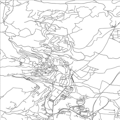 ROAD MAP OF COVILHA, PORTUGAL BY MAPBAKES