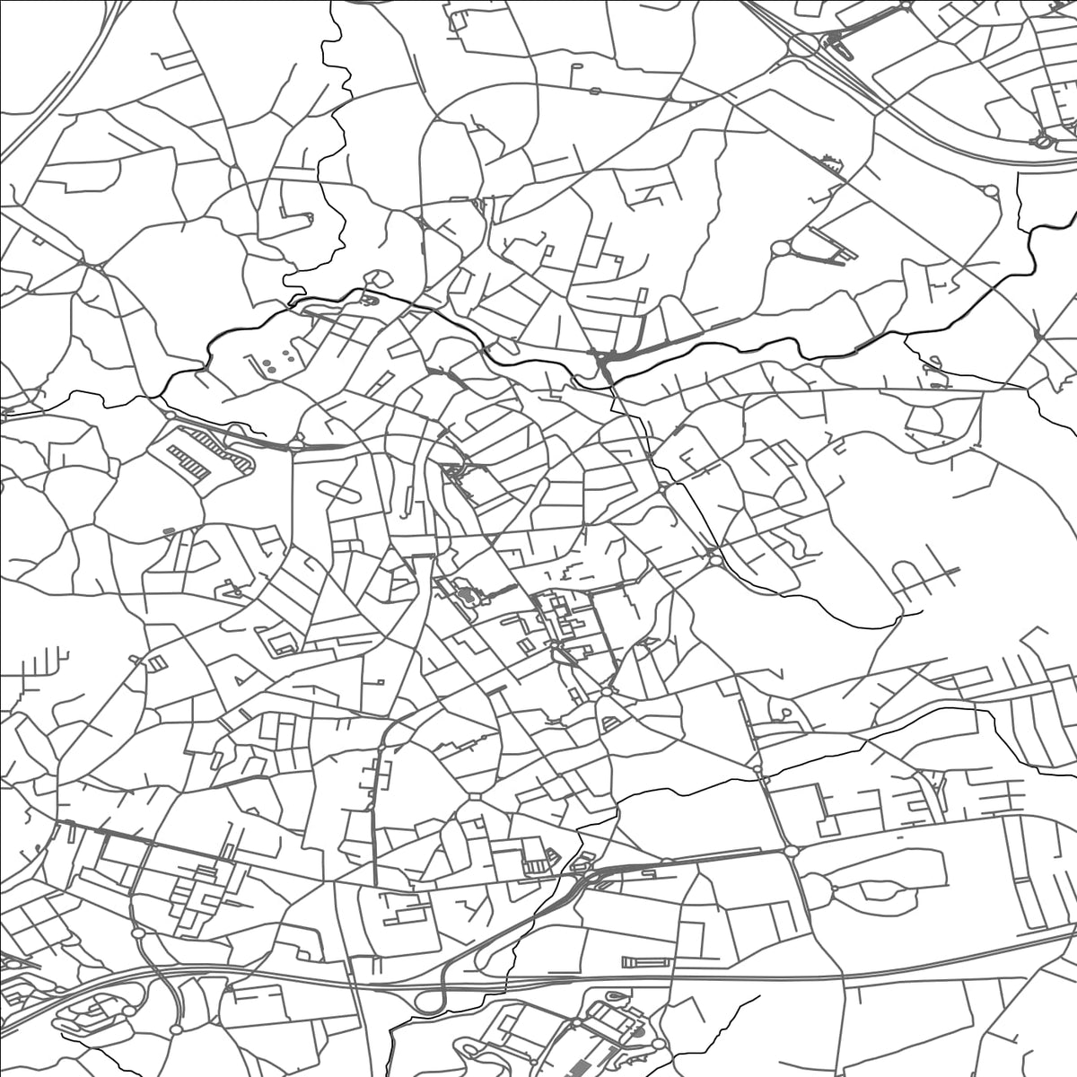 ROAD MAP OF ERMEZINDE, PORTUGAL BY MAPBAKES