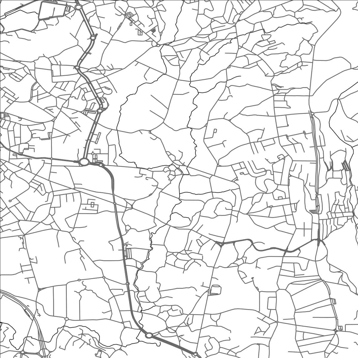 ROAD MAP OF FANZERES, PORTUGAL BY MAPBAKES