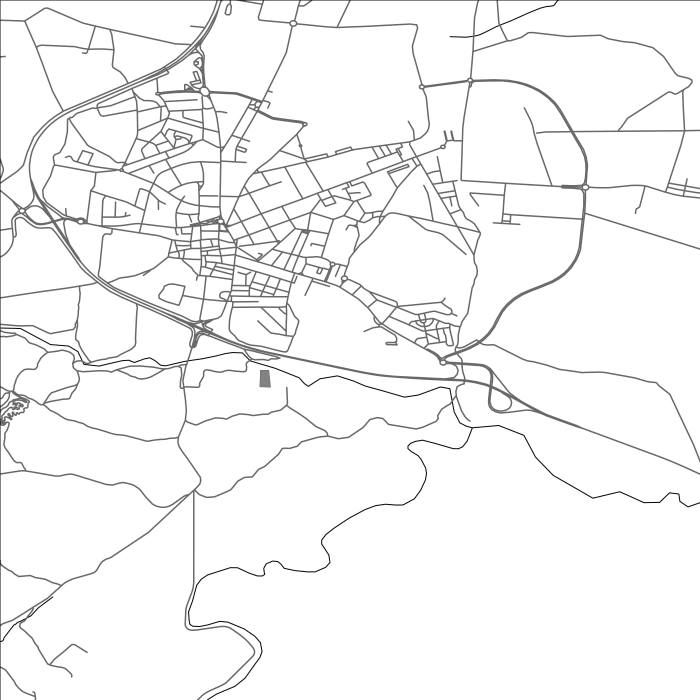 ROAD MAP OF GRANDOLA, PORTUGAL BY MAPBAKES