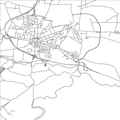 ROAD MAP OF GRANDOLA, PORTUGAL BY MAPBAKES