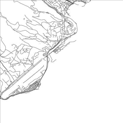 ROAD MAP OF MACHICO, PORTUGAL BY MAPBAKES