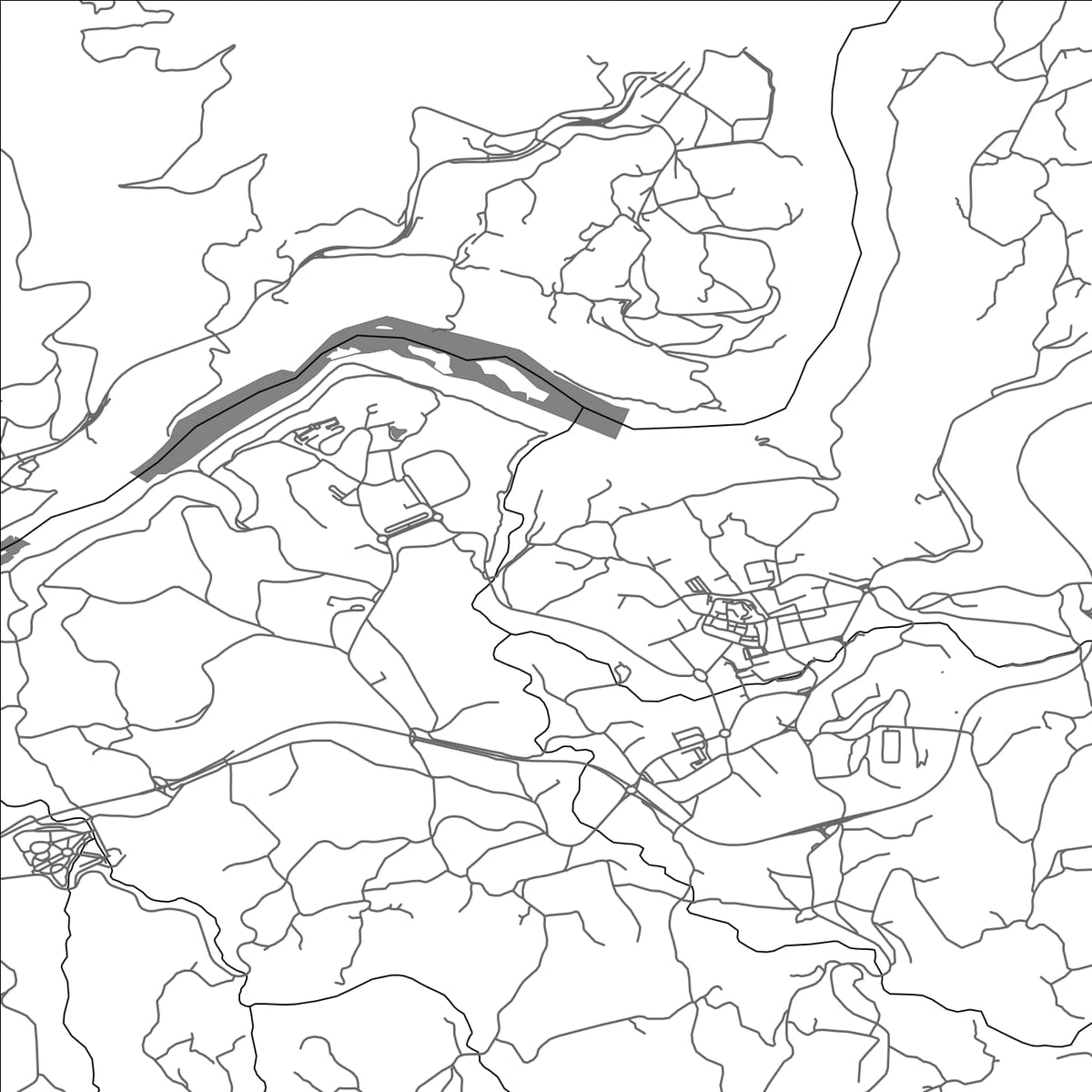 ROAD MAP OF MELGACO, PORTUGAL BY MAPBAKES