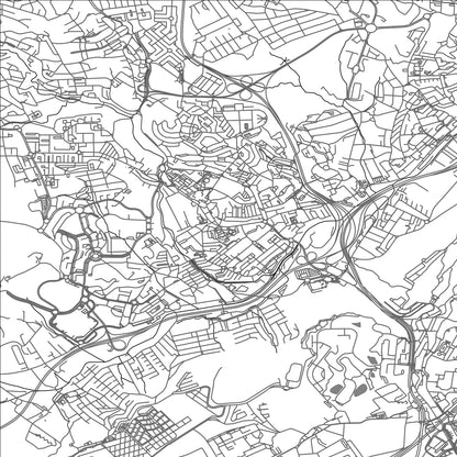 ROAD MAP OF ODIVELAS, PORTUGAL BY MAPBAKES