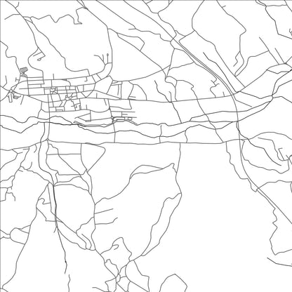 ROAD MAP OF OUREM, PORTUGAL BY MAPBAKES