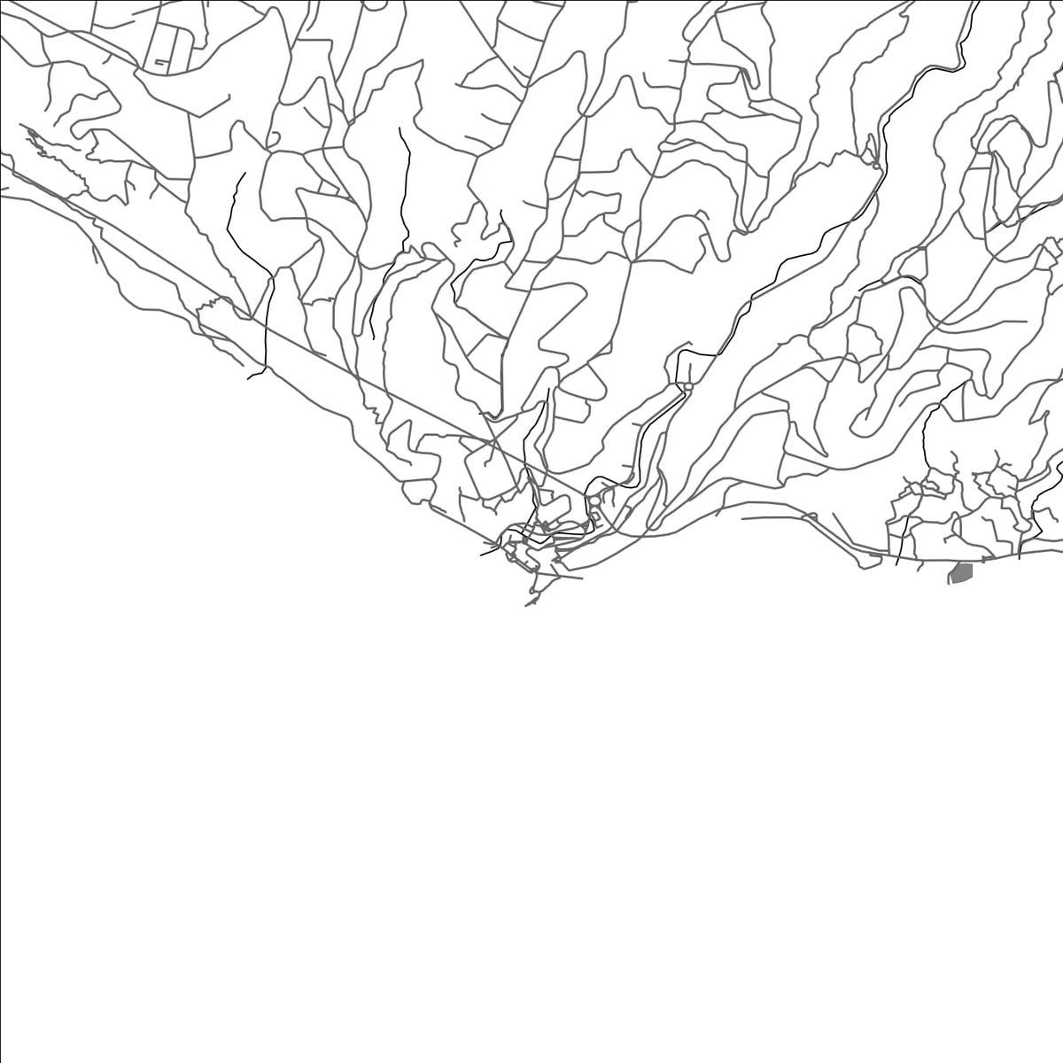 ROAD MAP OF PONTA DO SOL, PORTUGAL BY MAPBAKES