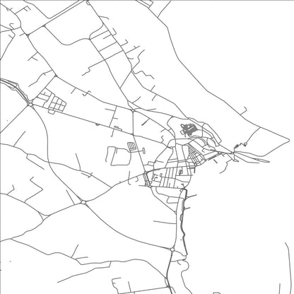 ROAD MAP OF PRAIA DA VITORIA, PORTUGAL BY MAPBAKES