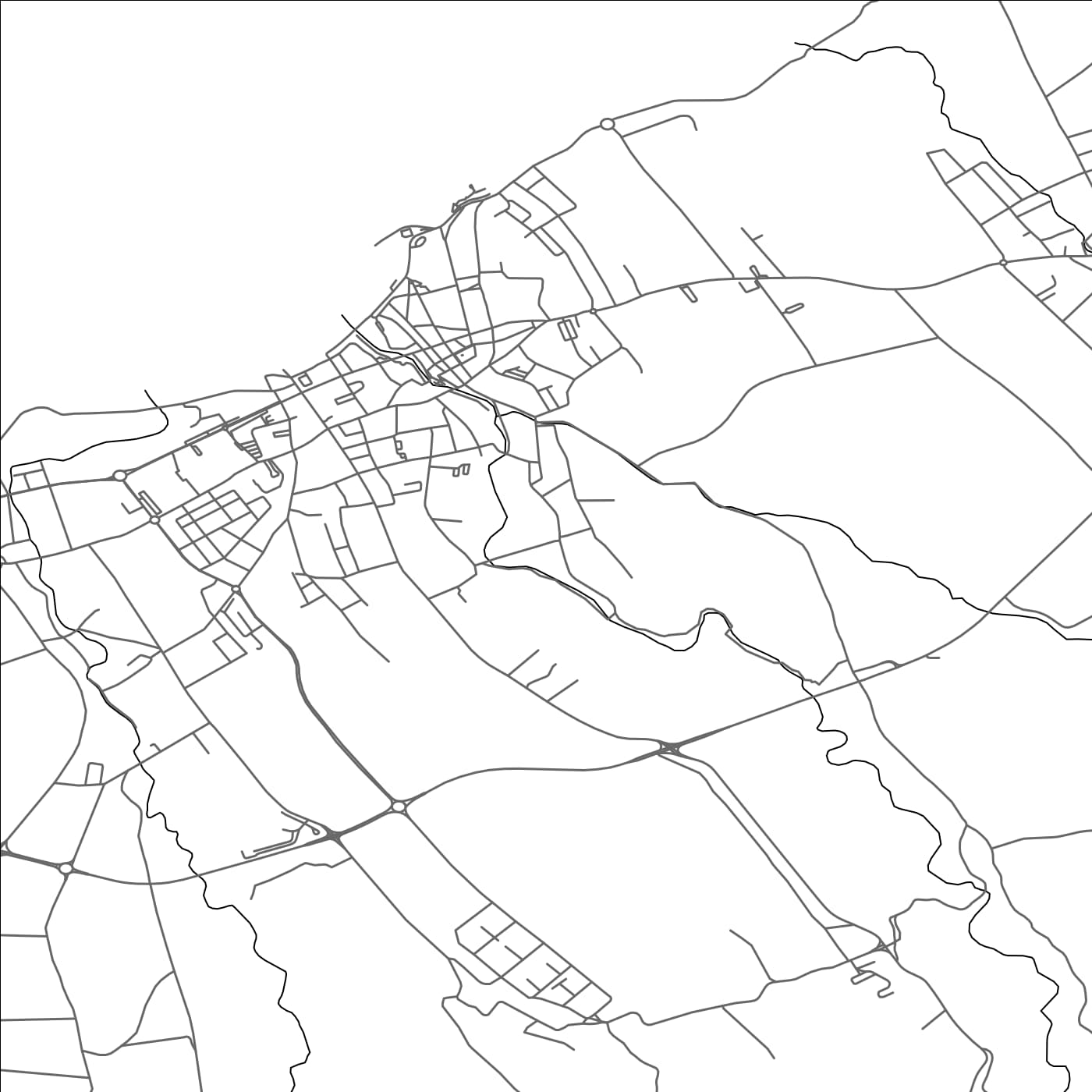 ROAD MAP OF RIBEIRA GRANDE, PORTUGAL BY MAPBAKES