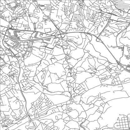 ROAD MAP OF RIO DE MOURO, PORTUGAL BY MAPBAKES