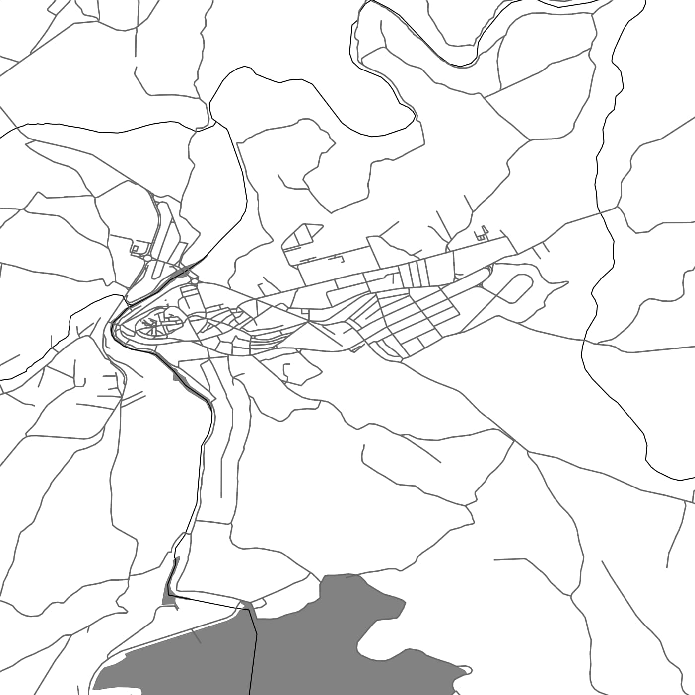 ROAD MAP OF SABUGAL, PORTUGAL BY MAPBAKES