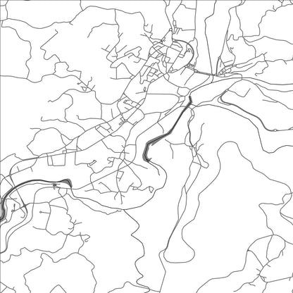 ROAD MAP OF SAO PEDRO DO SUL, PORTUGAL BY MAPBAKES