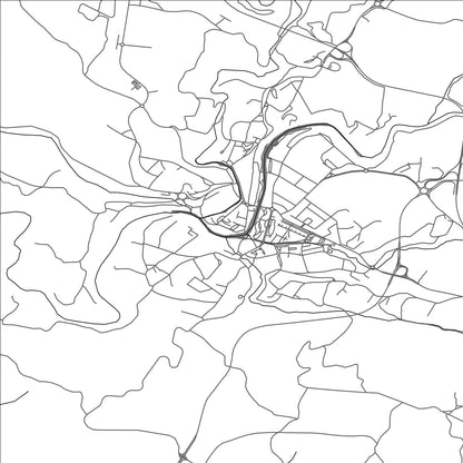 ROAD MAP OF SERTA, PORTUGAL BY MAPBAKES