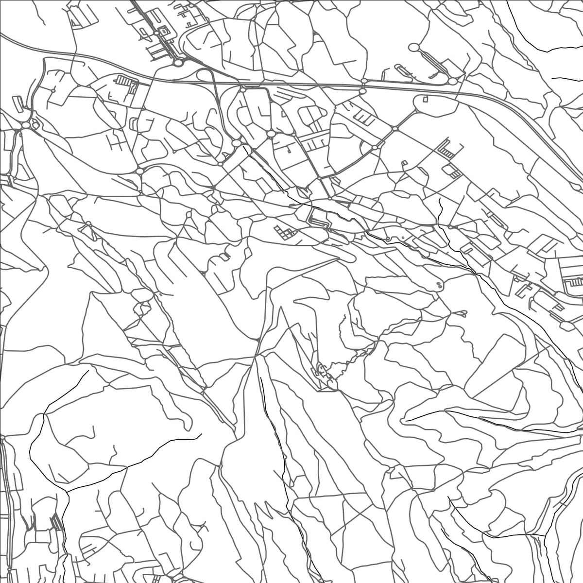 ROAD MAP OF VALONGO, PORTUGAL BY MAPBAKES