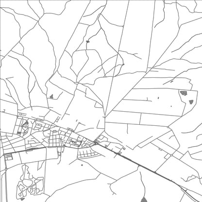 ROAD MAP OF VENDAS NOVAS, PORTUGAL BY MAPBAKES