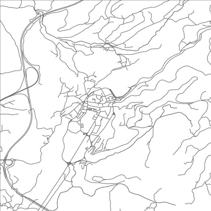 ROAD MAP OF VILA POUCA DE AGUIAR, PORTUGAL BY MAPBAKES