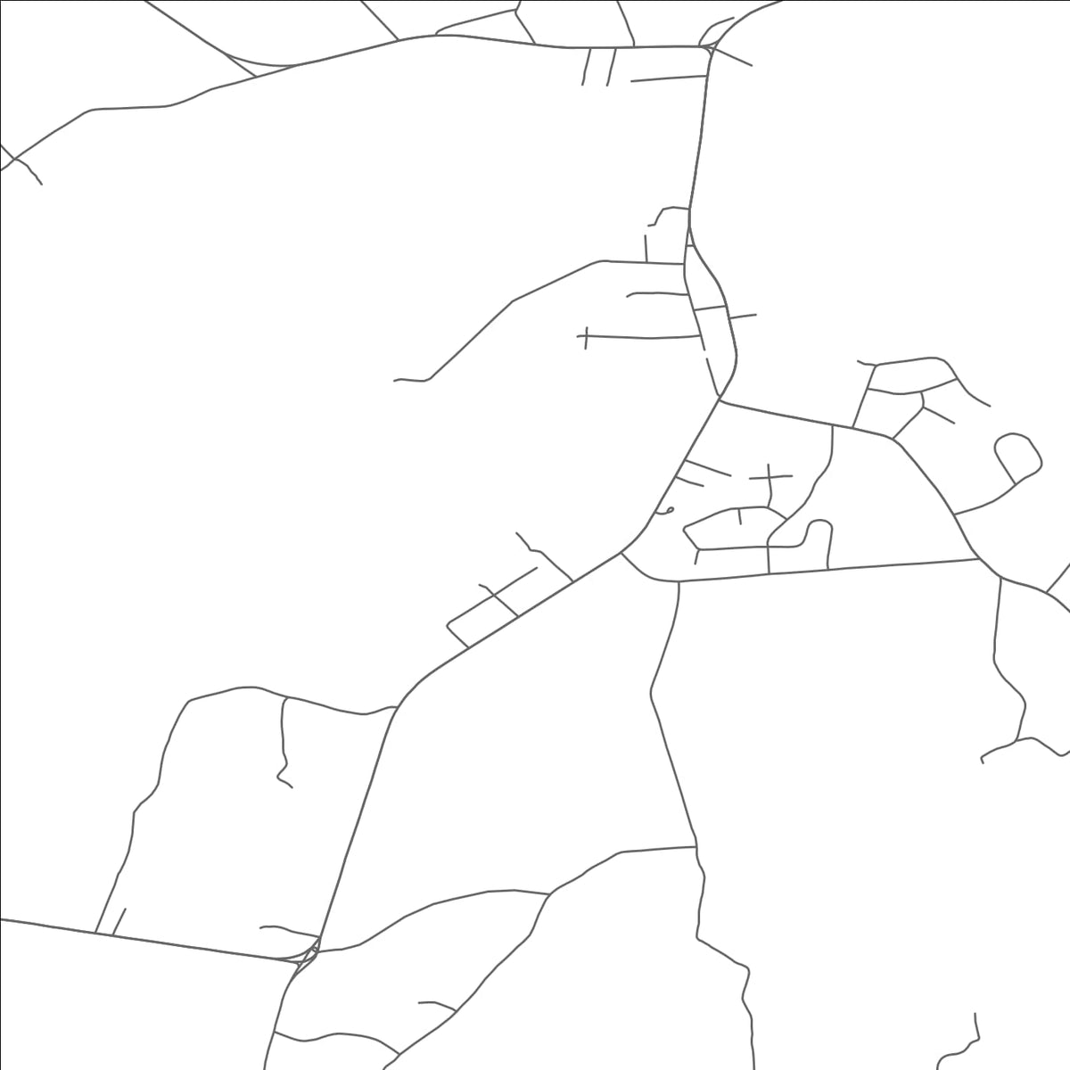 ROAD MAP OF BRADFORD, RHODE ISLAND BY MAPBAKES