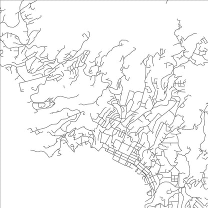 ROAD MAP OF LIBERTY LODGE, SAINT VINCENT AND THE GRENADINES BY MAPBAKES
