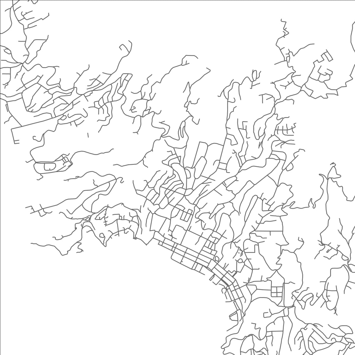 ROAD MAP OF REDEMPTION, SAINT VINCENT AND THE GRENADINES BY MAPBAKES