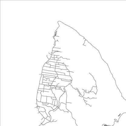 ROAD MAP OF LA RÉUNION, SEYCHELLES BY MAPBAKES