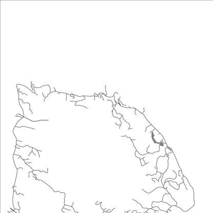 ROAD MAP OF MACHABEE, SEYCHELLES BY MAPBAKES