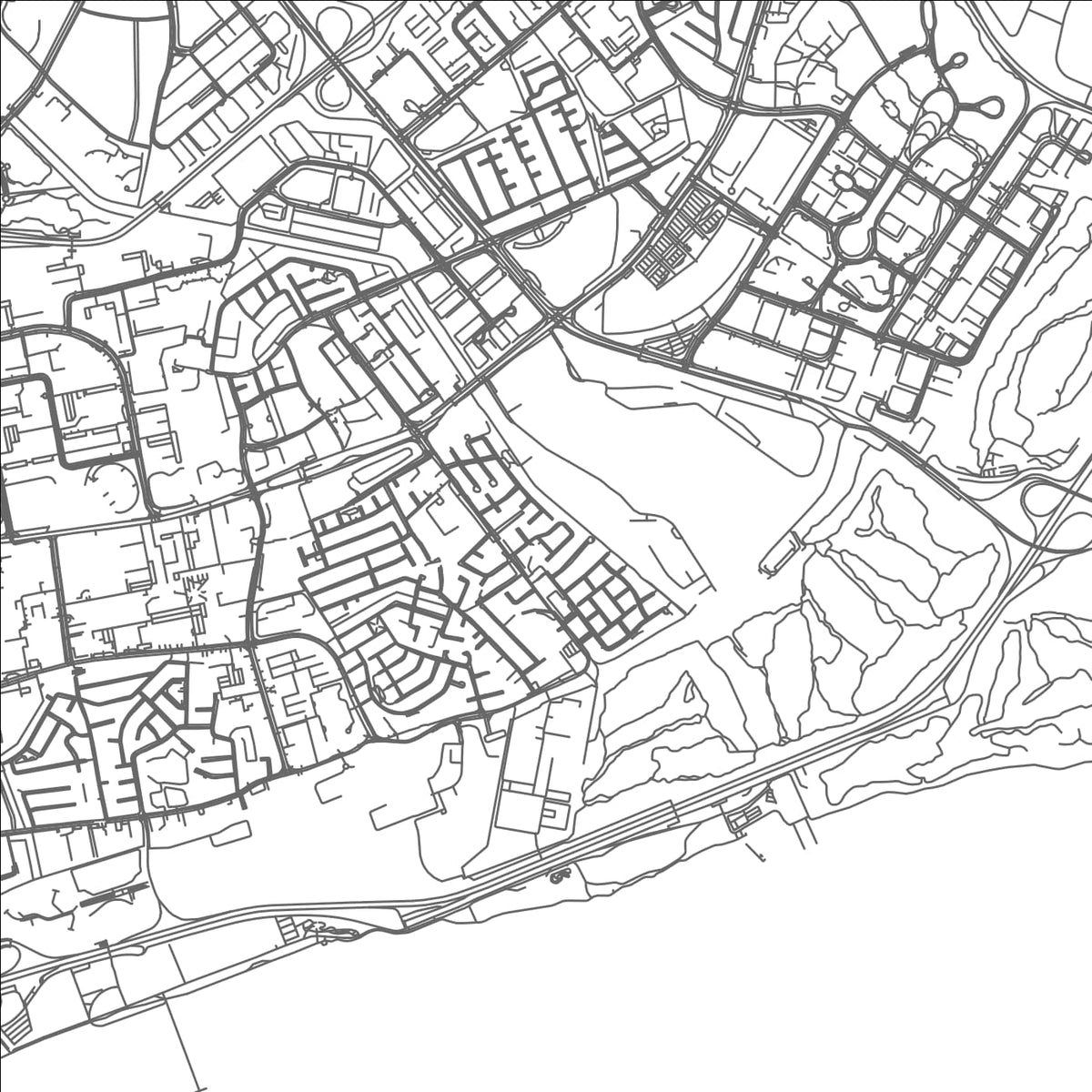 ROAD MAP OF BEDOK VILLE, SINGAPORE BY MAPBAKES