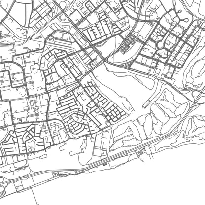 ROAD MAP OF BEDOK VILLE, SINGAPORE BY MAPBAKES