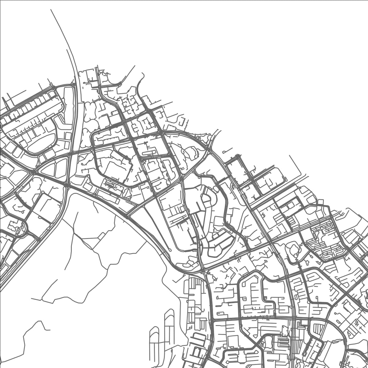 ROAD MAP OF CHONG PANG, SINGAPORE BY MAPBAKES
