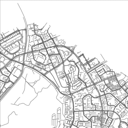ROAD MAP OF CHONG PANG, SINGAPORE BY MAPBAKES