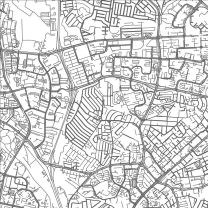 ROAD MAP OF KAMPONG KEBUN BAHARU, SINGAPORE BY MAPBAKES