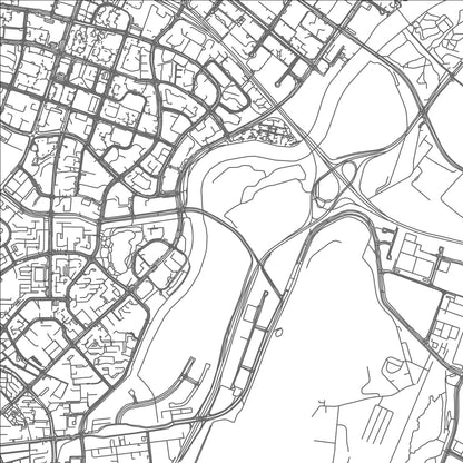 ROAD MAP OF KAMPONG TEBAN, SINGAPORE BY MAPBAKES