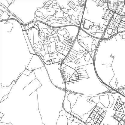 ROAD MAP OF NEE SOON ESTATE, SINGAPORE BY MAPBAKES