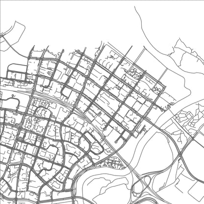 ROAD MAP OF PUNGGOL, SINGAPORE BY MAPBAKES