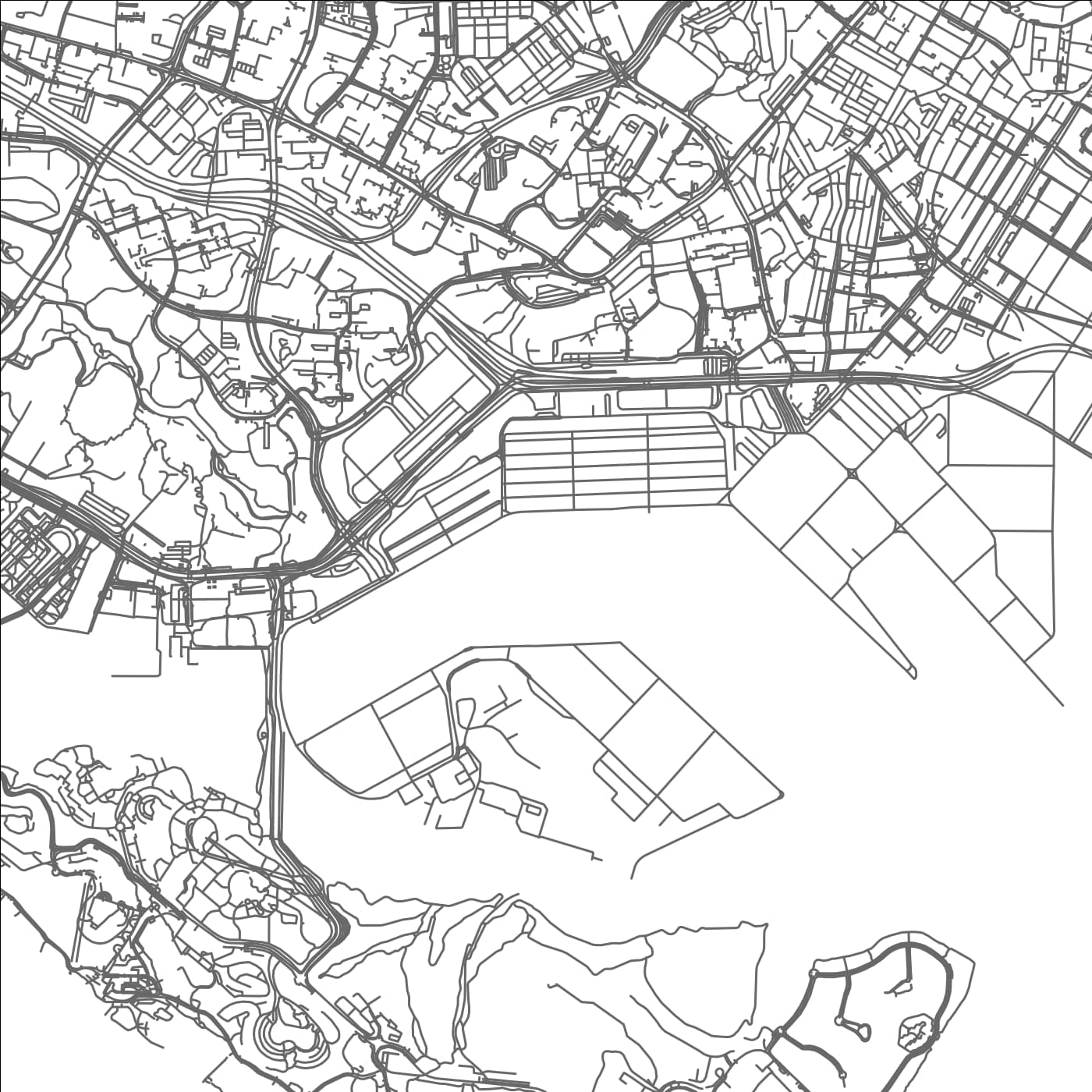 ROAD MAP OF SAGA, SINGAPORE BY MAPBAKES