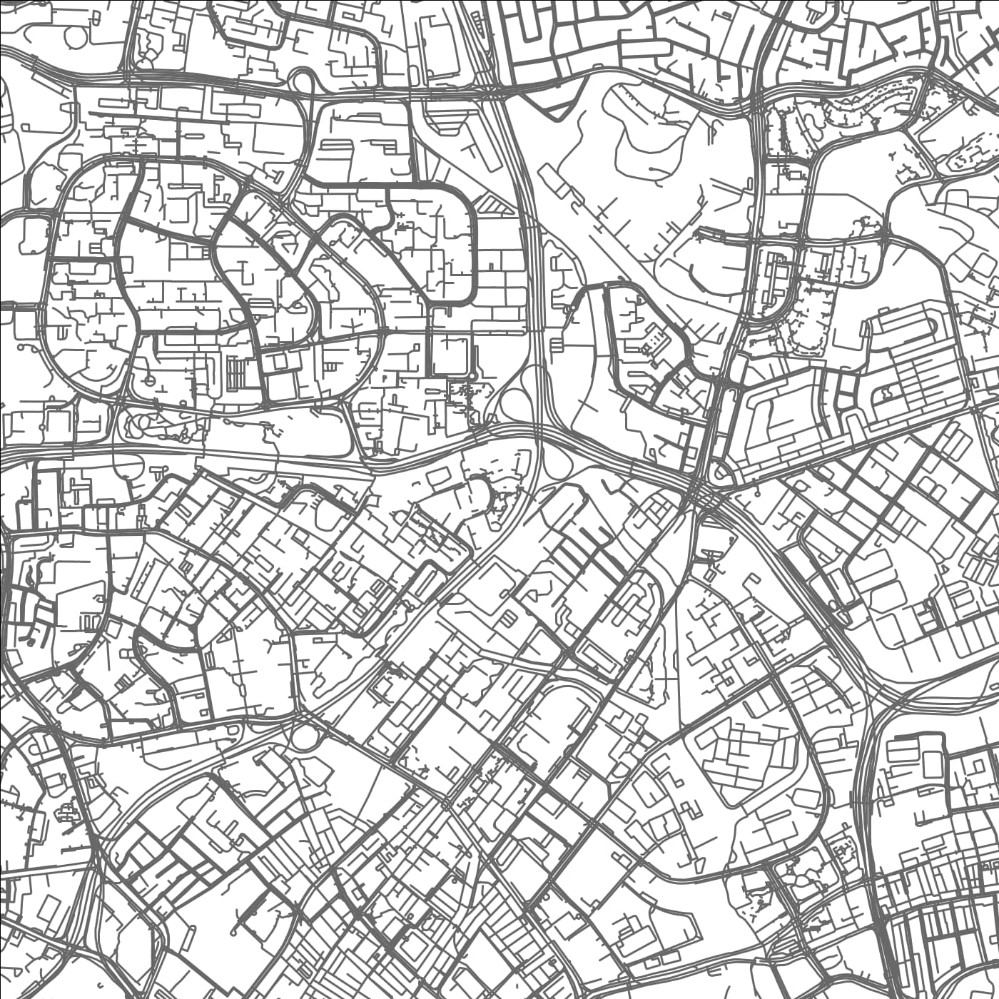 ROAD MAP OF SAINT MICHAEL’S ESTATE, SINGAPORE BY MAPBAKES