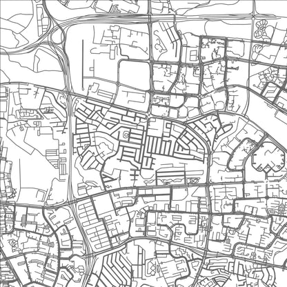 ROAD MAP OF SELETAR HILLS ESTATE, SINGAPORE BY MAPBAKES