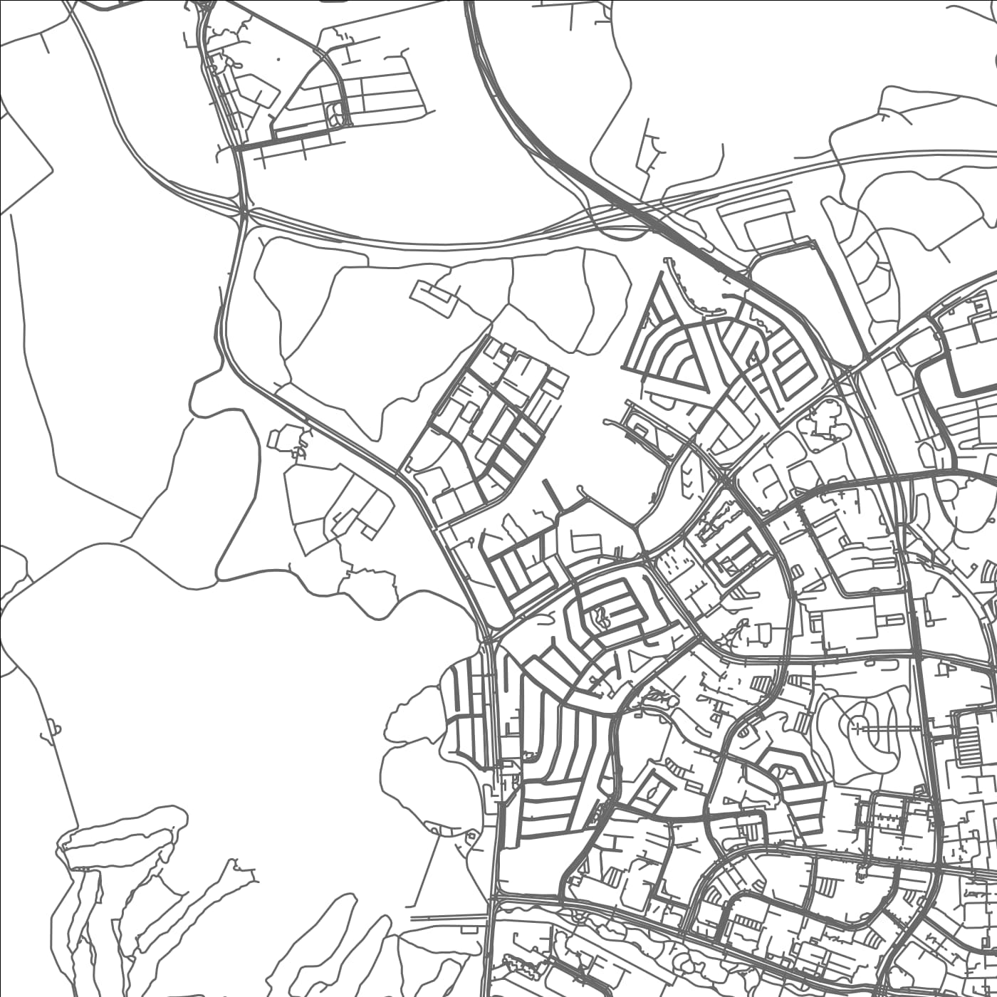 ROAD MAP OF TEACHER’S HOUSING ESTATE, SINGAPORE BY MAPBAKES