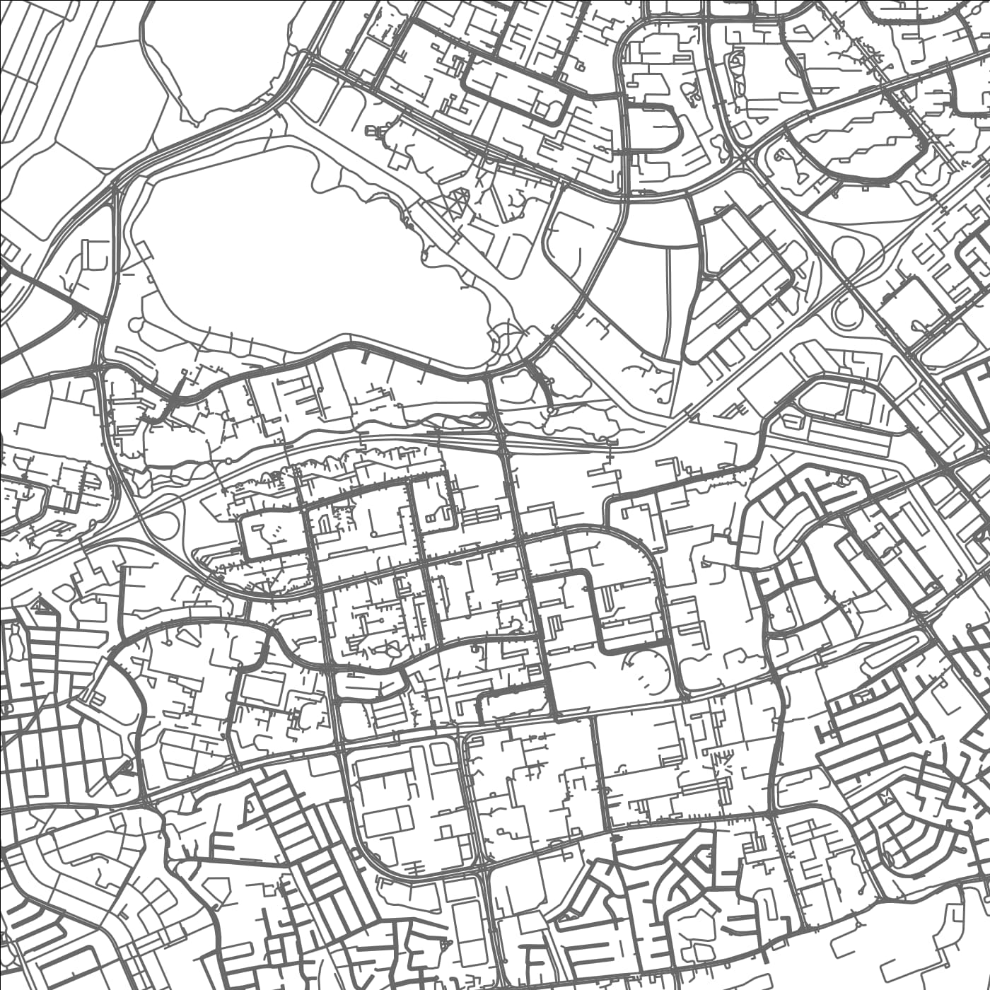 ROAD MAP OF ULU BEDOK, SINGAPORE BY MAPBAKES